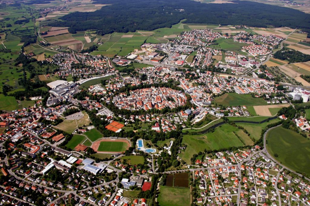 Luftbild Schrobenhausen (Bild: Fotoclub Schrobenhausen)