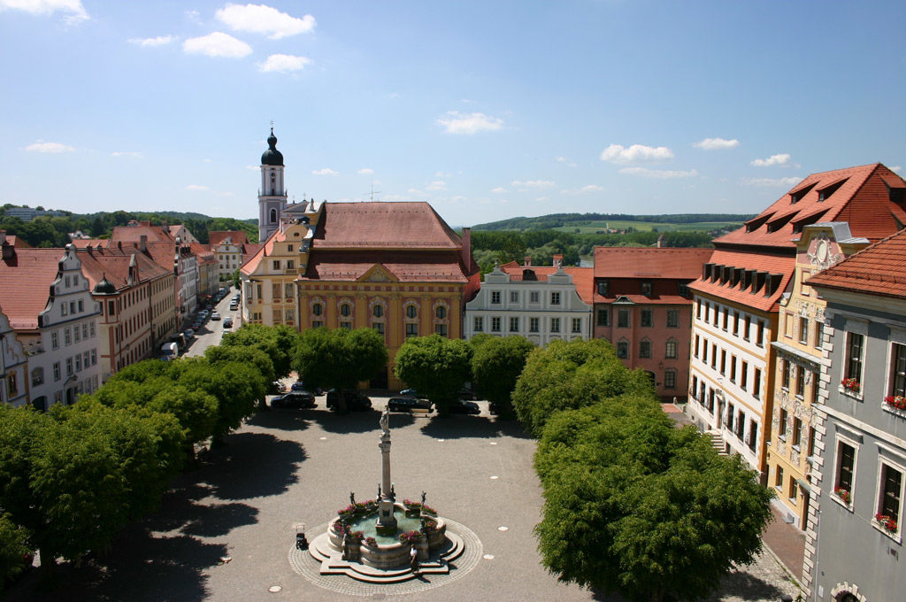 Aussicht Hofkirche (Bild: Stadt Neuburg)